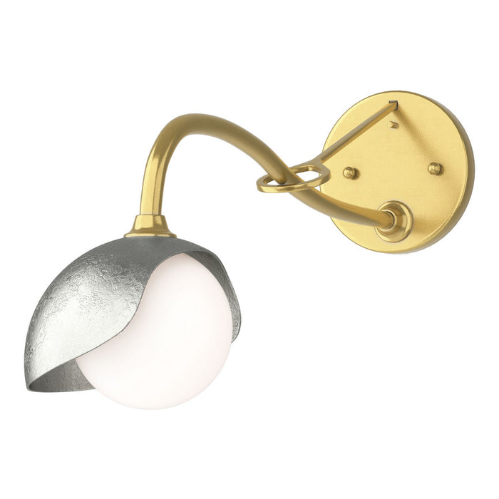 Hubbardton Forge 201376-SKT-86-85-GG0711 One Light Wall Sconce, Modern Brass