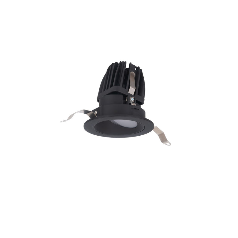 W.A.C. Lighting R2FRW1T-WD-BK LED Wall Wash Trim, Black