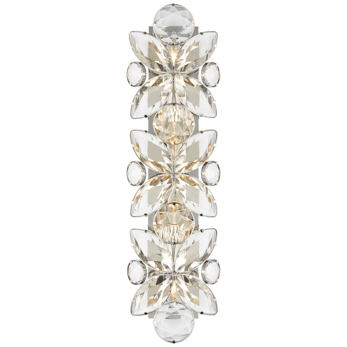 Visual Comfort Signature KS 2018PN-CG LED Wall Sconce, Polished Nickel