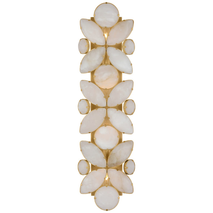 Visual Comfort Signature KS 2018SB-ALB LED Wall Sconce, Soft Brass