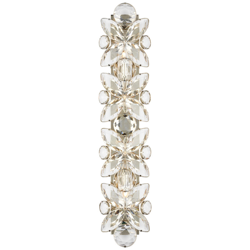 Visual Comfort Signature KS 2019PN-CG LED Wall Sconce, Polished Nickel