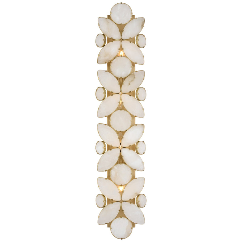 Visual Comfort Signature KS 2019SB-ALB LED Wall Sconce, Soft Brass