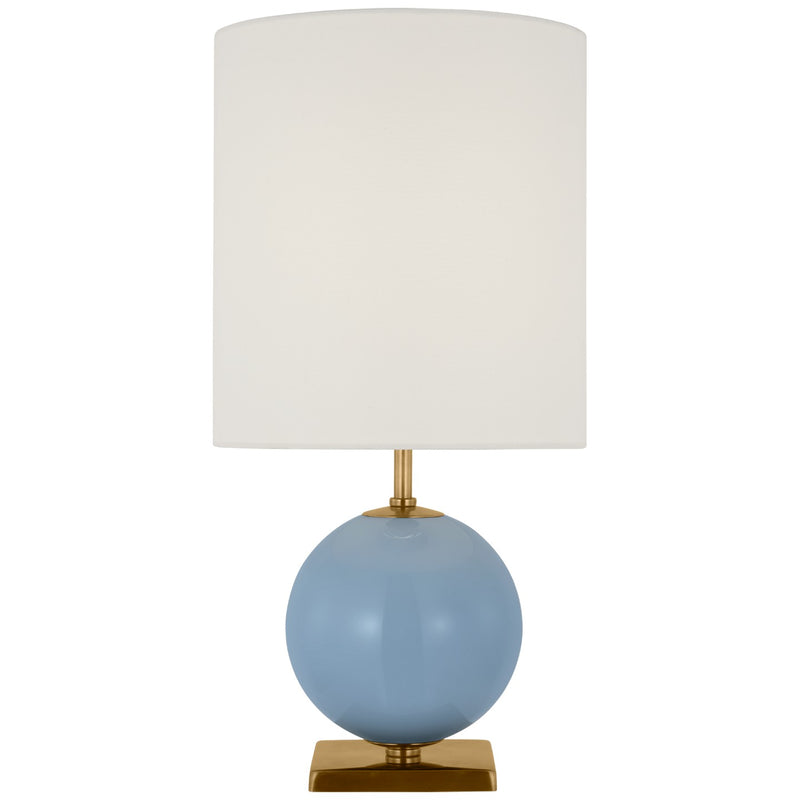 Visual Comfort Signature KS 3013BLU-L LED Table Lamp, Blue