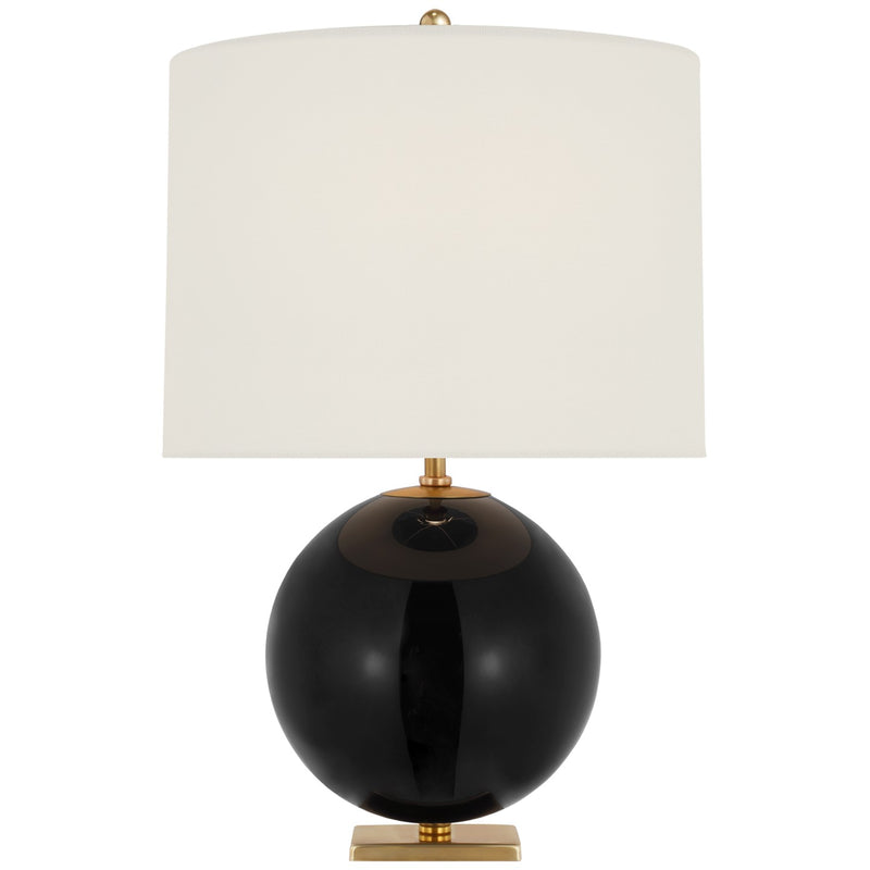 Visual Comfort Signature KS 3014BLK-L One Light Table Lamp, Black