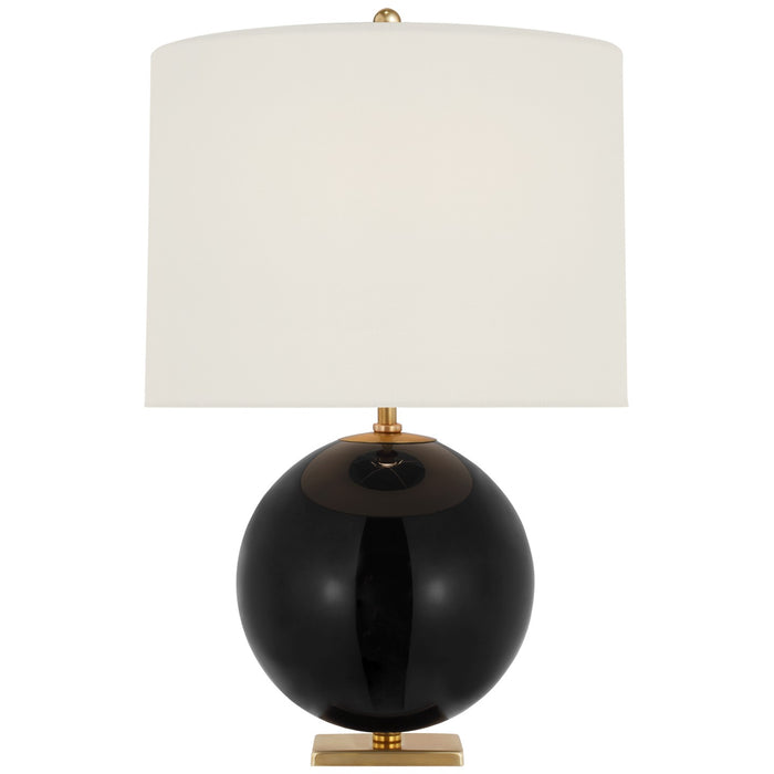 Visual Comfort Signature KS 3014BLK-L One Light Table Lamp, Black