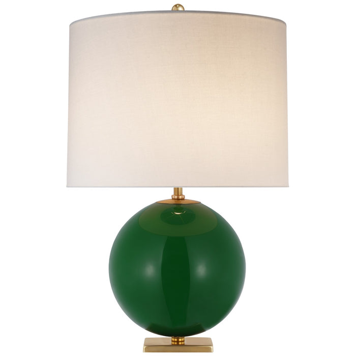 Visual Comfort Signature KS 3014GRN-L One Light Table Lamp, Green