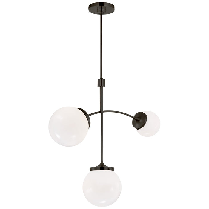 Visual Comfort Signature KS 5117BZ-WG LED Chandelier, Bronze
