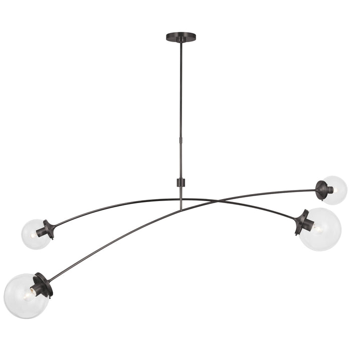 Visual Comfort Signature KS 5406BZ-CG LED Chandelier, Bronze