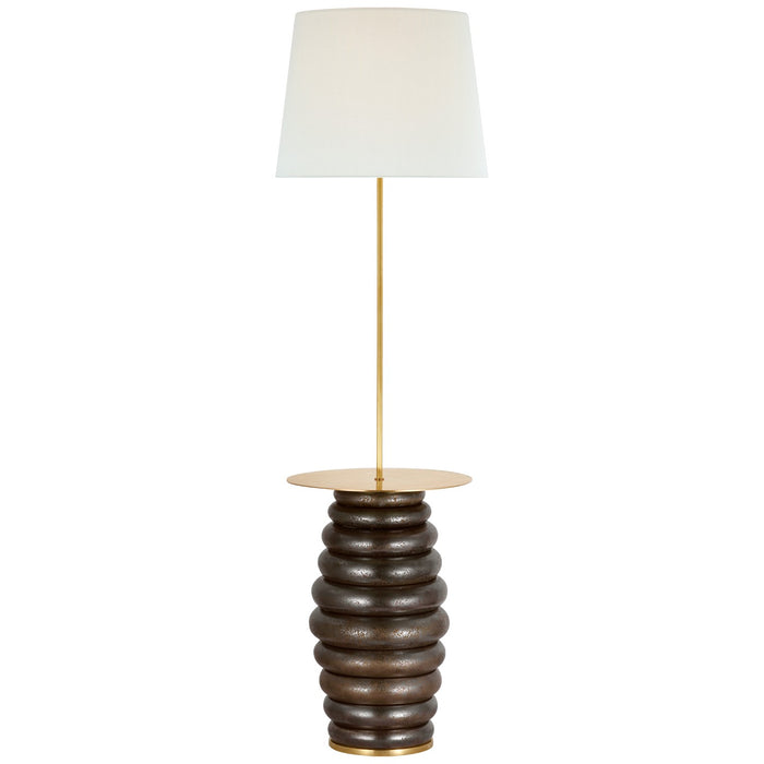 Visual Comfort Signature KW 1619CBZ-L LED Floor Lamp, Crystal Bronze