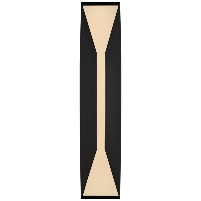Visual Comfort Signature KW 2723BZ-FG LED Outdoor Wall Sconce, Bronze