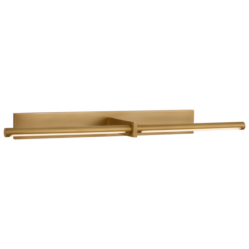Visual Comfort Signature KW 2731AB LED Picture Light, Antique-Burnished Brass