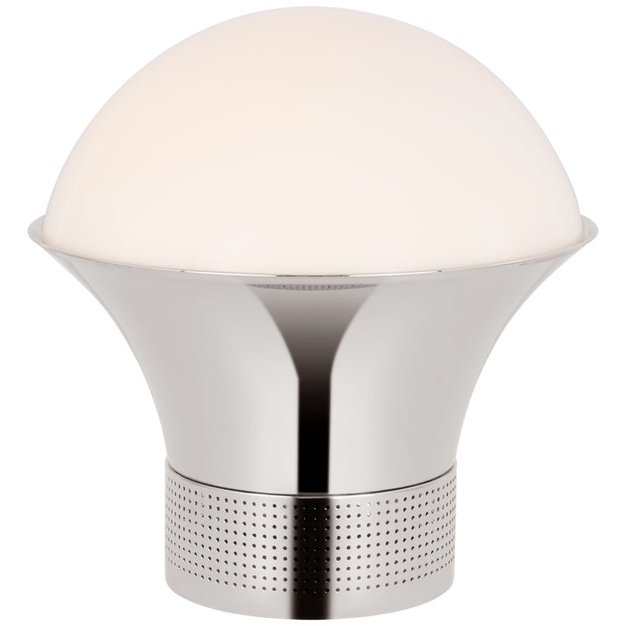 Visual Comfort Signature KW 3224PN-WG LED Table Lamp, Polished Nickel