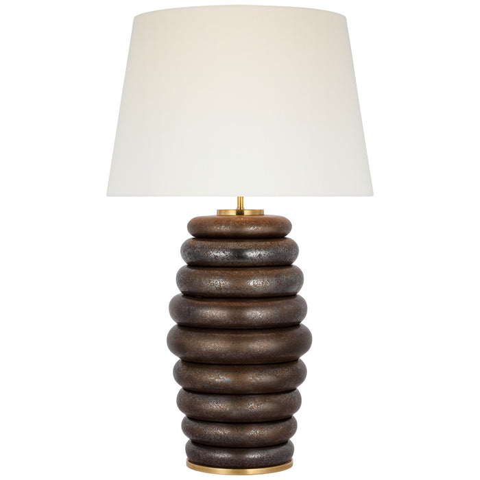 Visual Comfort Signature KW 3621CBZ-L LED Table Lamp, Crystal Bronze