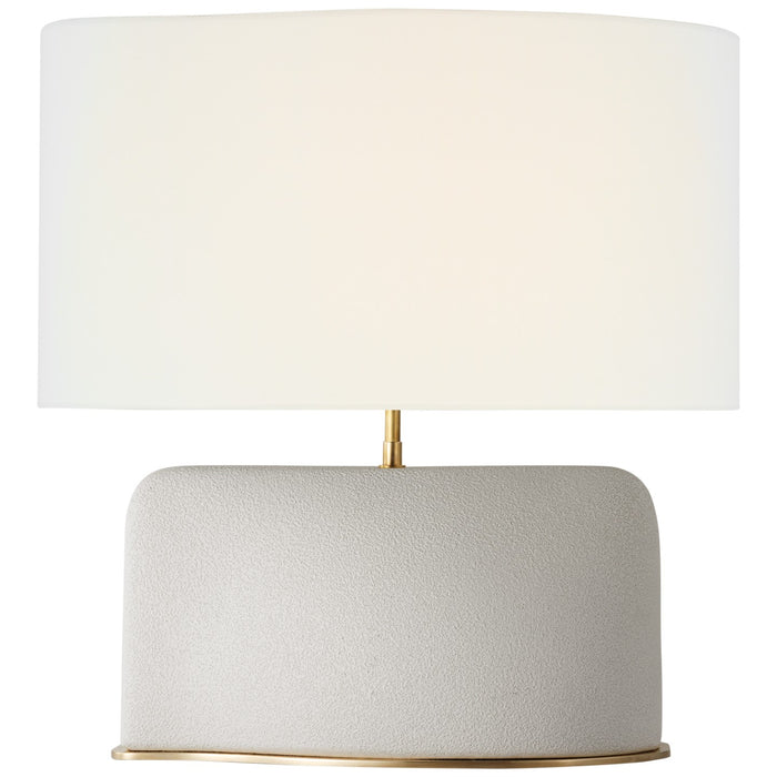 Visual Comfort Signature KW 3683PRW-L LED Table Lamp, Porous White