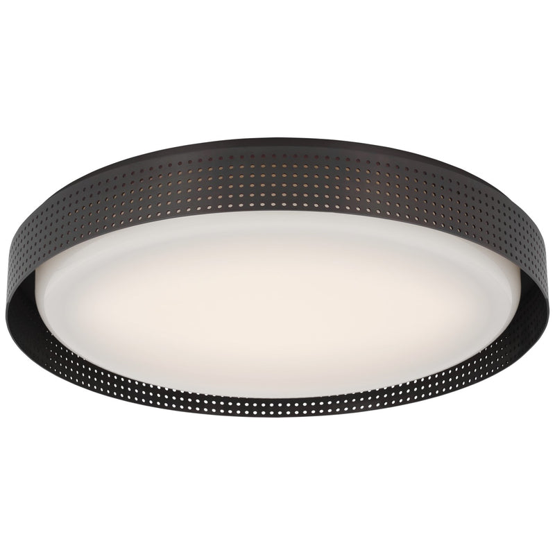 Visual Comfort Signature KW 4082BZ-WG LED Flush Mount, Bronze
