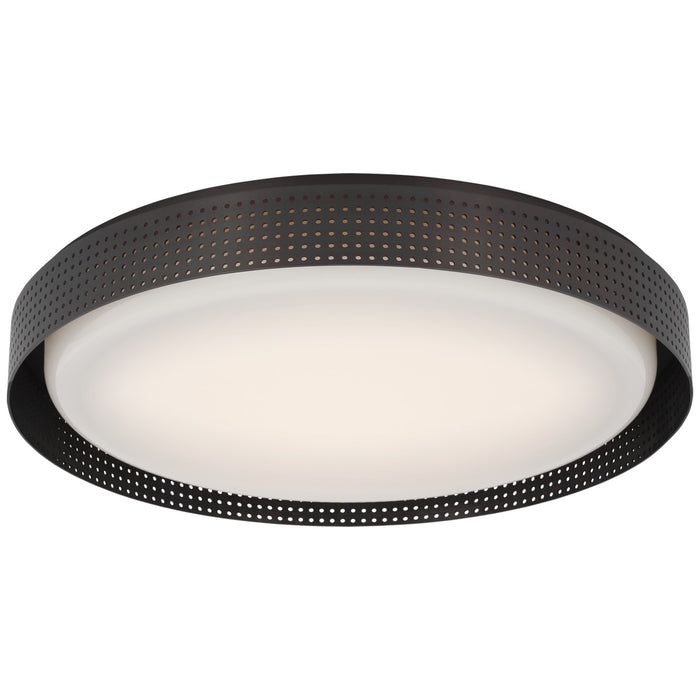 Visual Comfort Signature KW 4082BZ-WG LED Flush Mount, Bronze