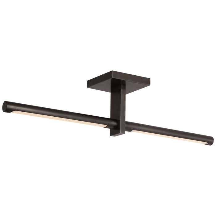 Visual Comfort Signature KW 4730BZ LED Flush Mount, Bronze