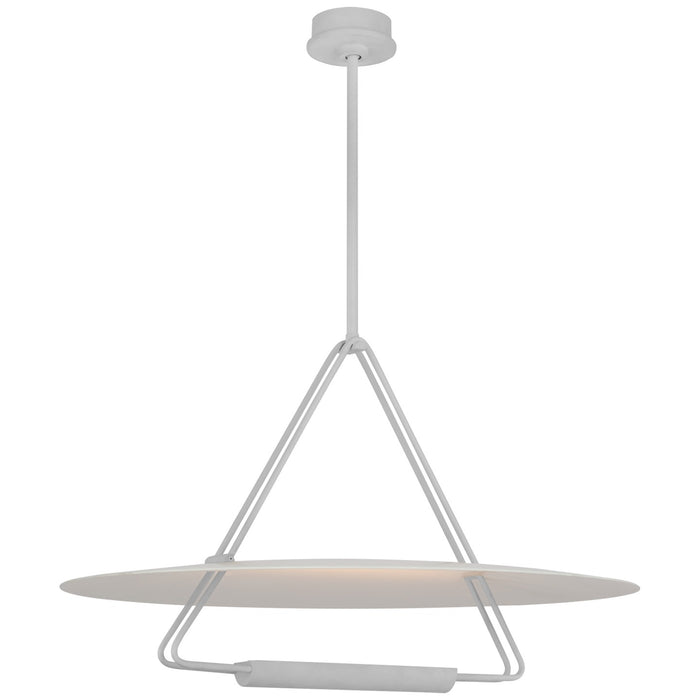 Visual Comfort Signature KW 5105WHT LED Chandelier, Matte White