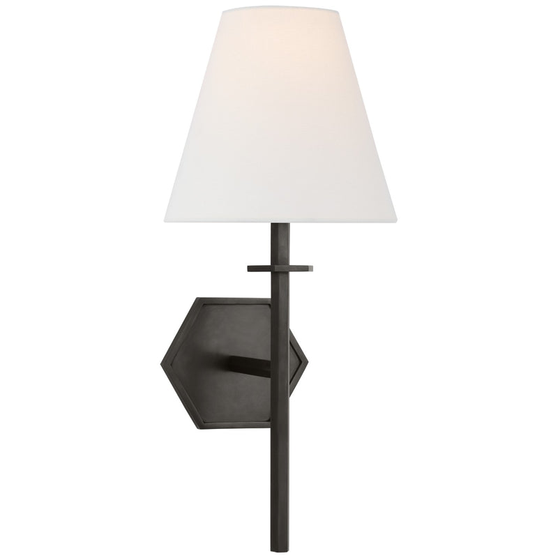 Visual Comfort Signature PCD 2002BZ-L LED Wall Sconce, Bronze