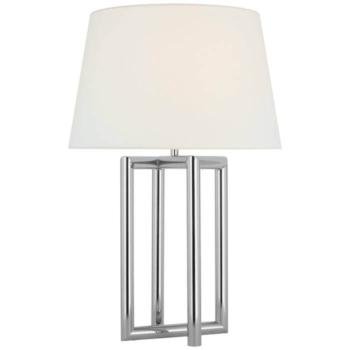 Visual Comfort Signature PCD 3170PN-L LED Table Lamp, Polished Nickel