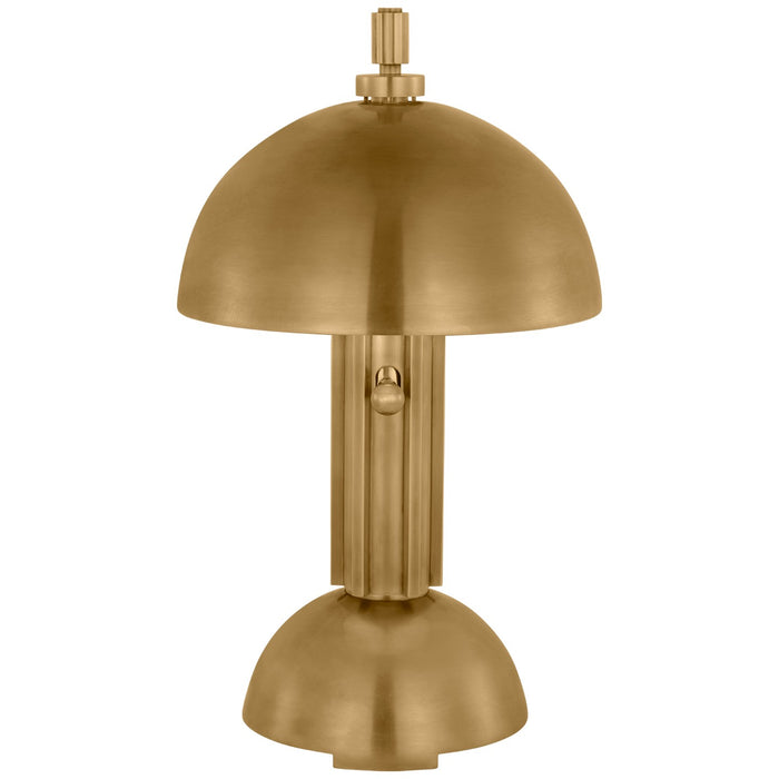 Visual Comfort Signature TOB 3146HAB LED Desk Lamp, Hand-Rubbed Antique Brass