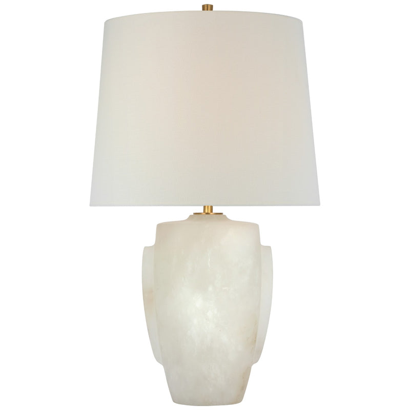 Visual Comfort Signature TOB 3900ALB-L LED Table Lamp, Alabaster