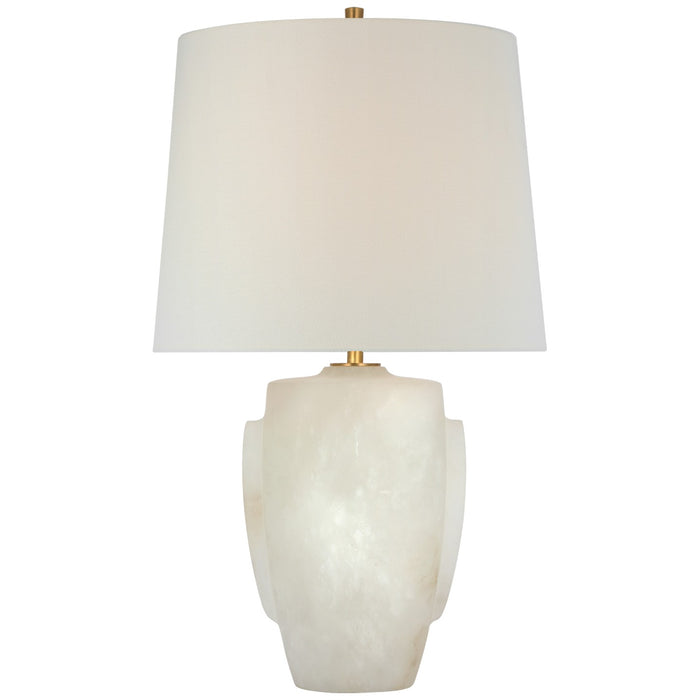 Visual Comfort Signature TOB 3900ALB-L LED Table Lamp, Alabaster