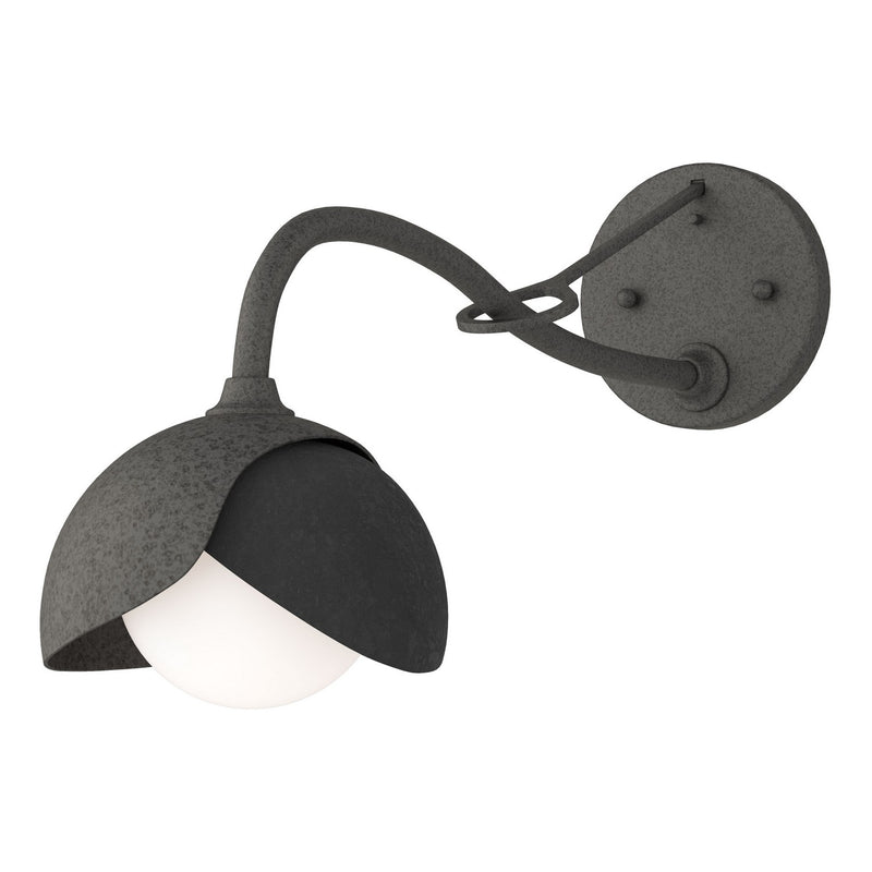Hubbardton Forge 201377-SKT-20-10-GG0711 One Light Wall Sconce, Natural Iron