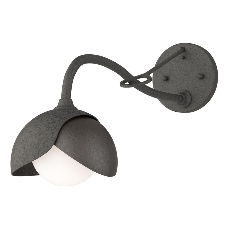 Hubbardton Forge 201377-SKT-20-14-GG0711 One Light Wall Sconce, Natural Iron