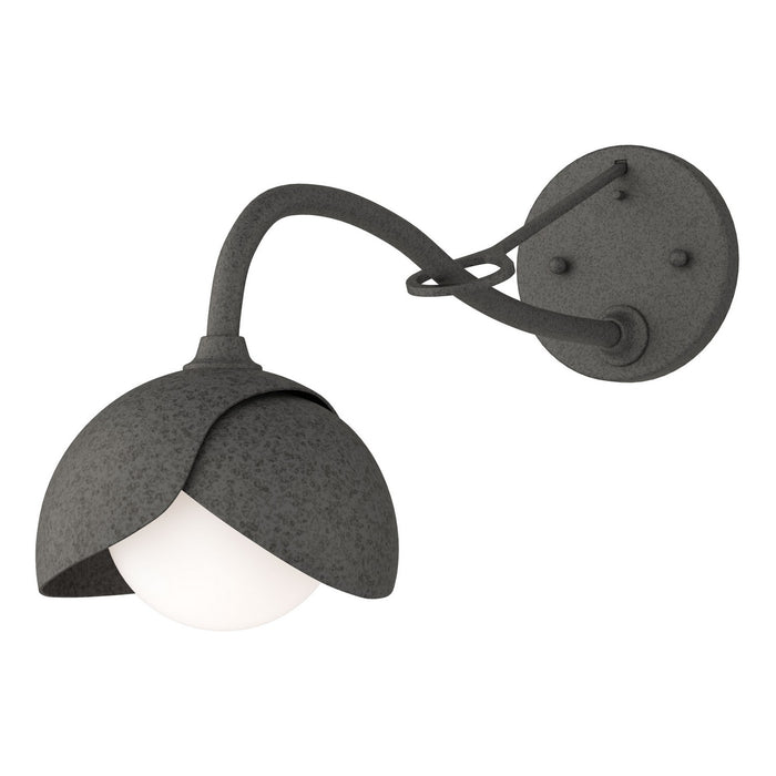Hubbardton Forge 201377-SKT-20-20-GG0711 One Light Wall Sconce, Natural Iron
