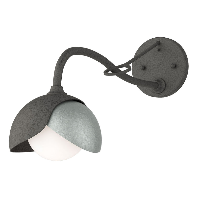 Hubbardton Forge 201377-SKT-20-82-GG0711 One Light Wall Sconce, Natural Iron
