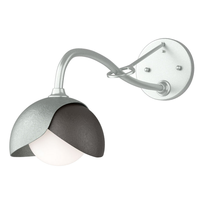 Hubbardton Forge 201377-SKT-82-14-GG0711 One Light Wall Sconce, Vintage Platinum