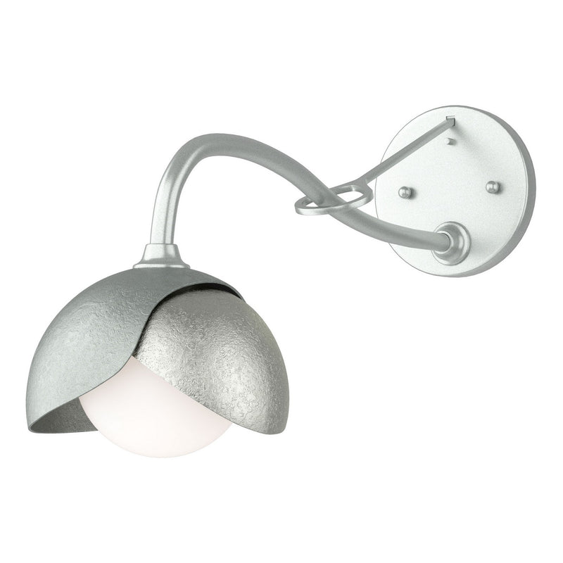 Hubbardton Forge 201377-SKT-82-85-GG0711 One Light Wall Sconce, Vintage Platinum