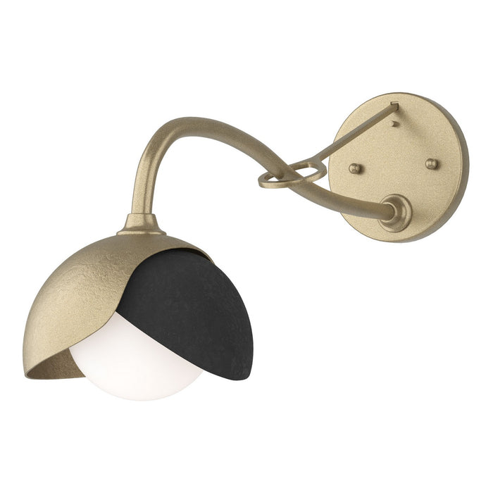 Hubbardton Forge 201377-SKT-84-10-GG0711 One Light Wall Sconce, Soft Gold