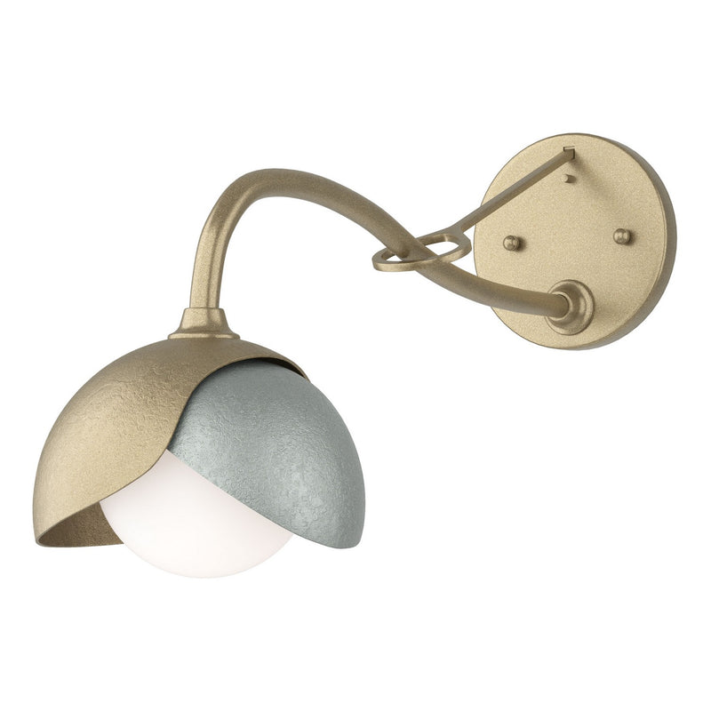 Hubbardton Forge 201377-SKT-84-82-GG0711 One Light Wall Sconce, Soft Gold