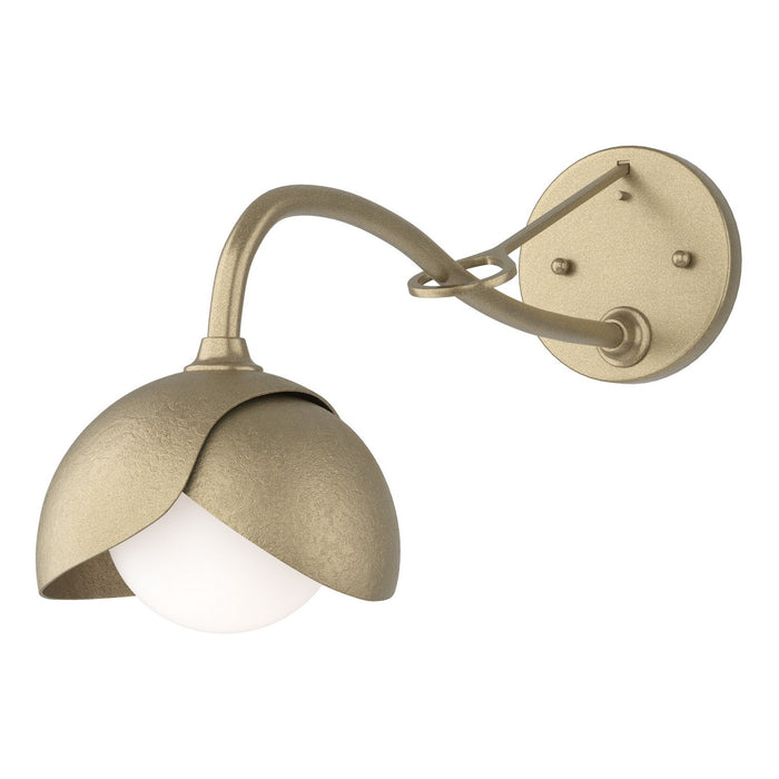 Hubbardton Forge 201377-SKT-84-84-GG0711 One Light Wall Sconce, Soft Gold