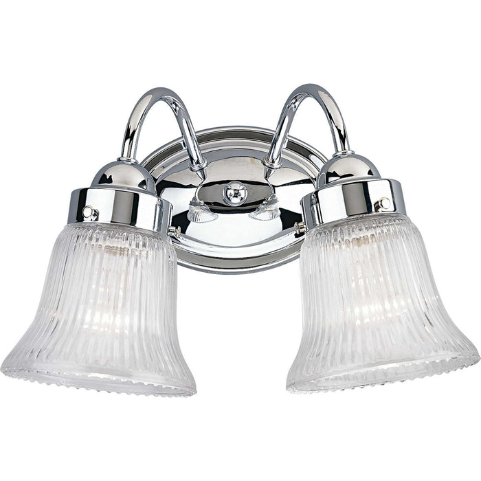 Progress Lighting P3288-15 Two Light Bath Bracket, Polished Chrome
