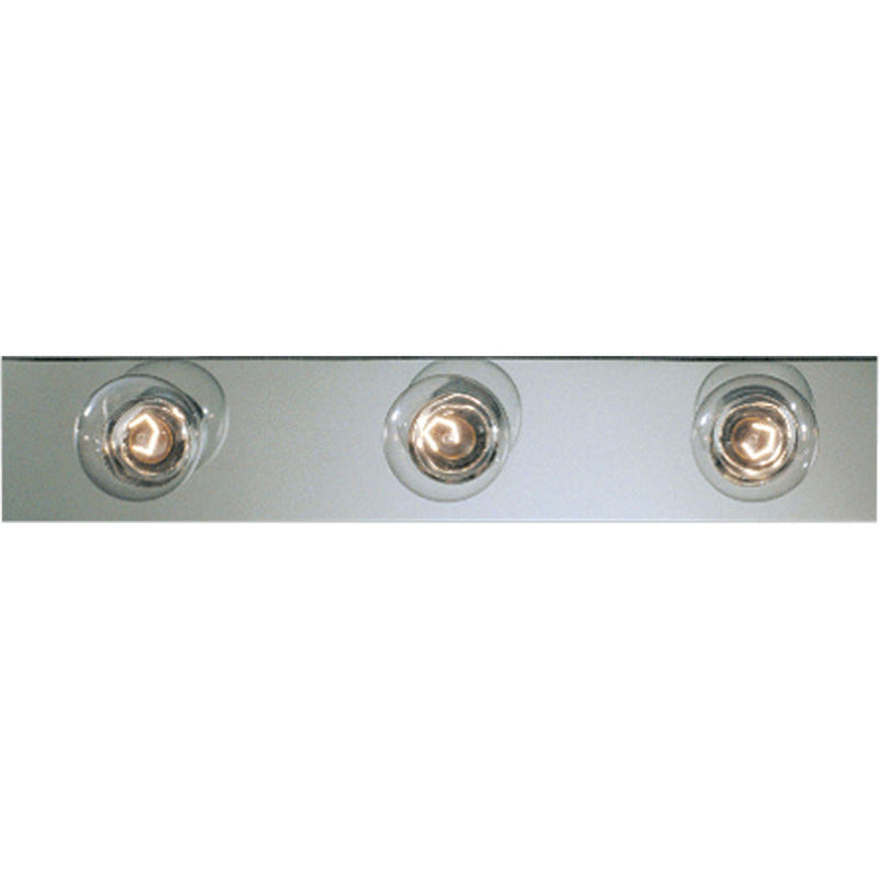 Progress Lighting P3114-15 Three Light Bath Bracket, Polished Chrome