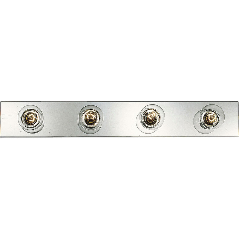 Progress Lighting P3115-15 Four Light Bath Bracket, Polished Chrome