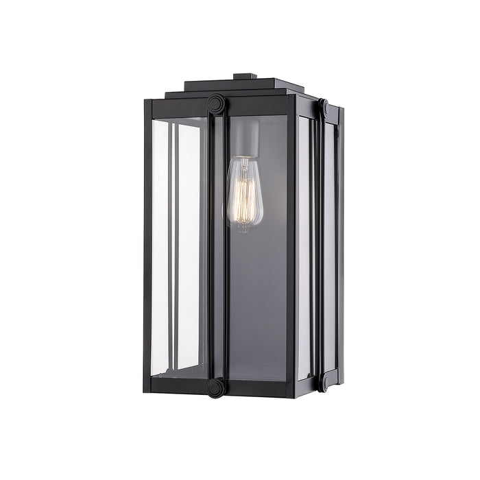Millennium 2632-PBK One Light Outdoor Wall Sconce, Powder Coated Black