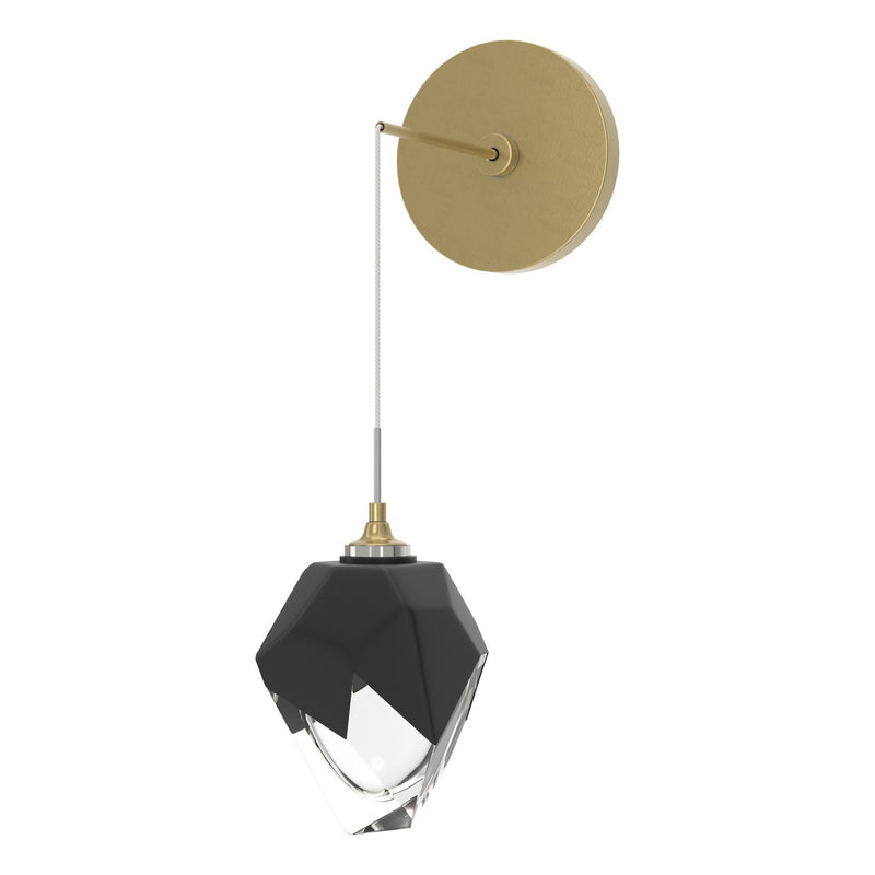Hubbardton Forge 201397-SKT-86-BP0754 LED Wall Sconce, Modern Brass