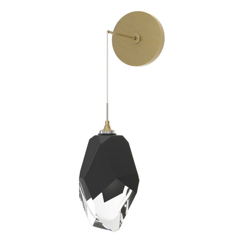 Hubbardton Forge 201398-SKT-86-BP0755 LED Wall Sconce, Modern Brass