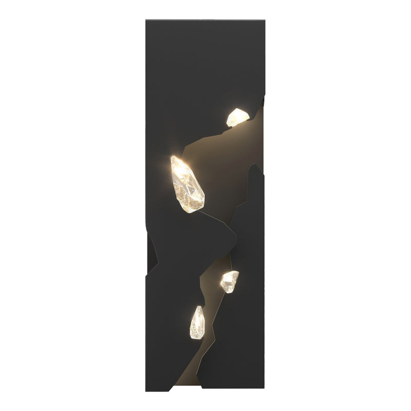 Hubbardton Forge 202015-LED-10-CR LED Wall Sconce, Black