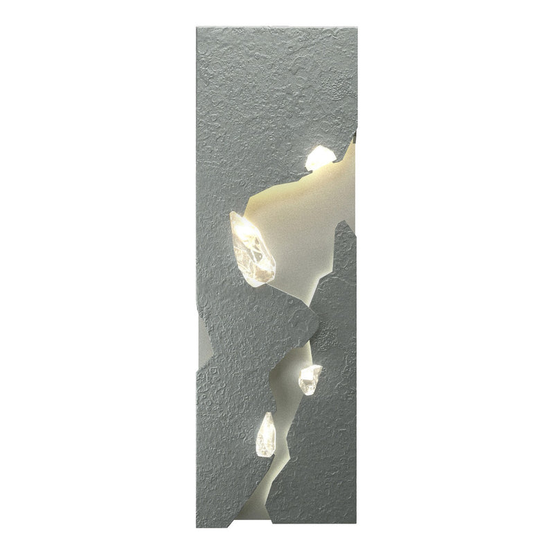 Hubbardton Forge 202015-LED-82-CR LED Wall Sconce, Vintage Platinum