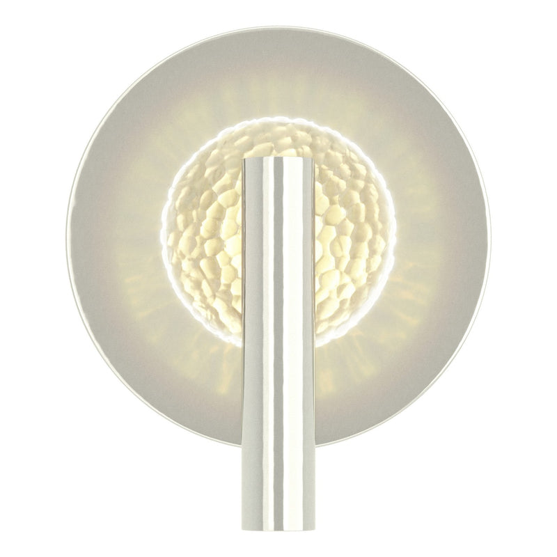 Hubbardton Forge 202025-SKT-85-ZM0545 One Light Wall Sconce, Sterling
