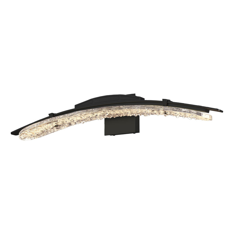 Hubbardton Forge 202221-LED-10-ZM0751 LED Bath Sconce, Black