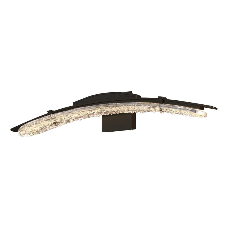 Hubbardton Forge 202221-LED-14-ZM0751 LED Bath Sconce, Oil Rubbed Bronze