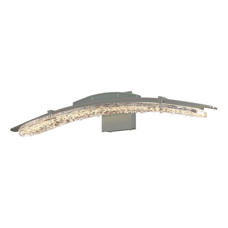 Hubbardton Forge 202221-LED-82-ZM0751 LED Bath Sconce, Vintage Platinum