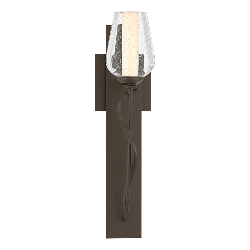 Hubbardton Forge 203030-SKT-05-ZS0354 One Light Wall Sconce, Bronze