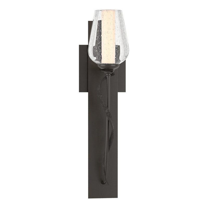 Hubbardton Forge 203030-SKT-14-ZS0354 One Light Wall Sconce, Oil Rubbed Bronze